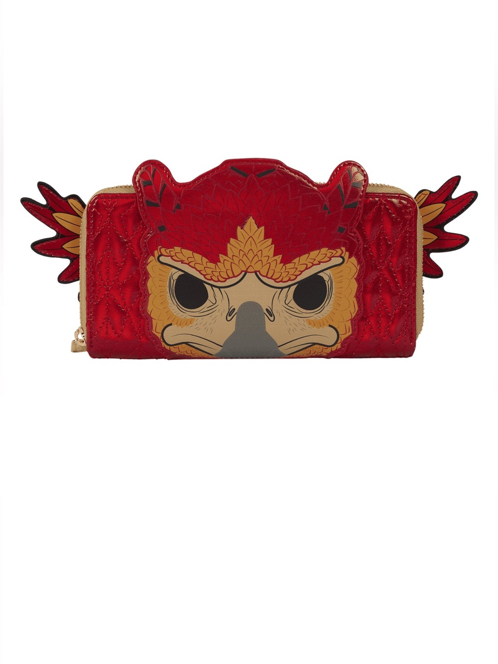 Loungefly Pop! Harry Potter Fawkes Phoenix Cosplay Zip-Around Wallet